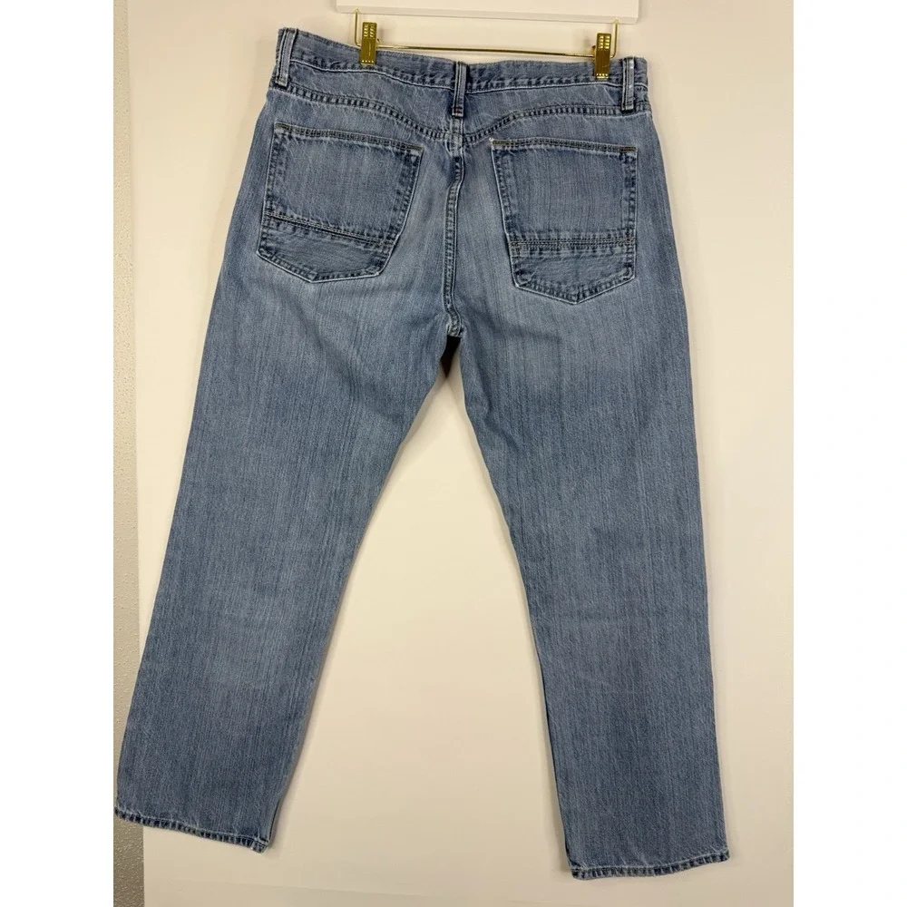 Arizona Jean Co Men's Light Wash Straight Leg Jeans 36x30